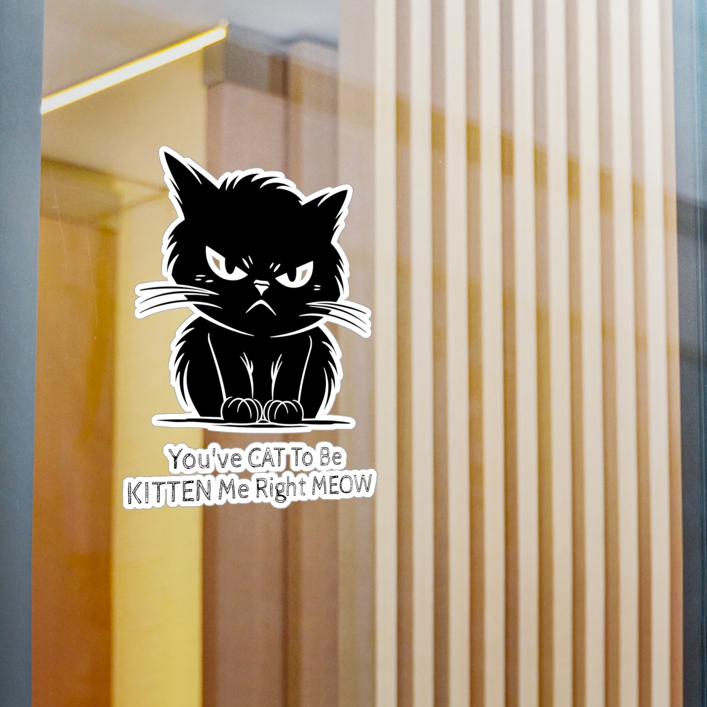 Kitten Me Vinyl Decal
