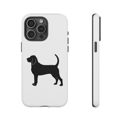 Bloodhound Silhouette iPhone Case