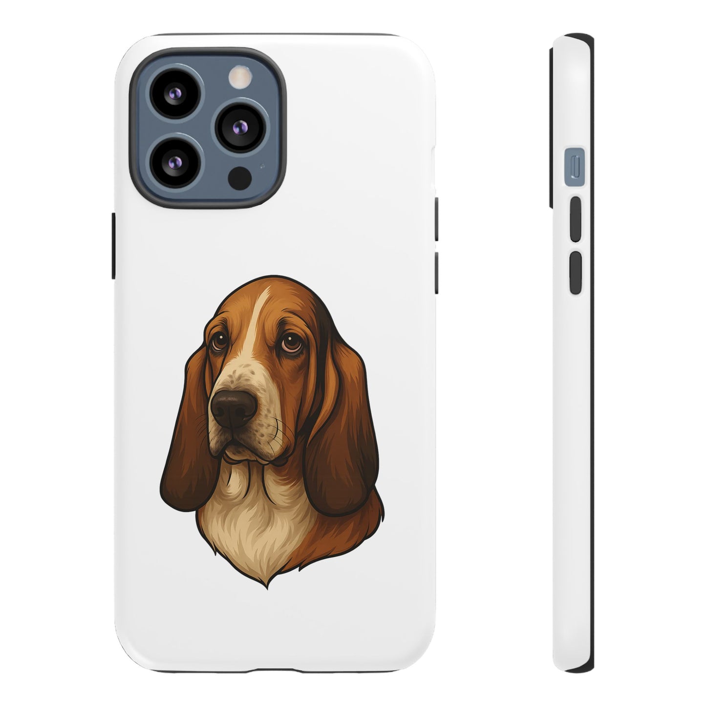 Basset Hound Head iPhone Case