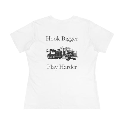 Hook Bigger Women's Short Sleeve Crewneck Tee
