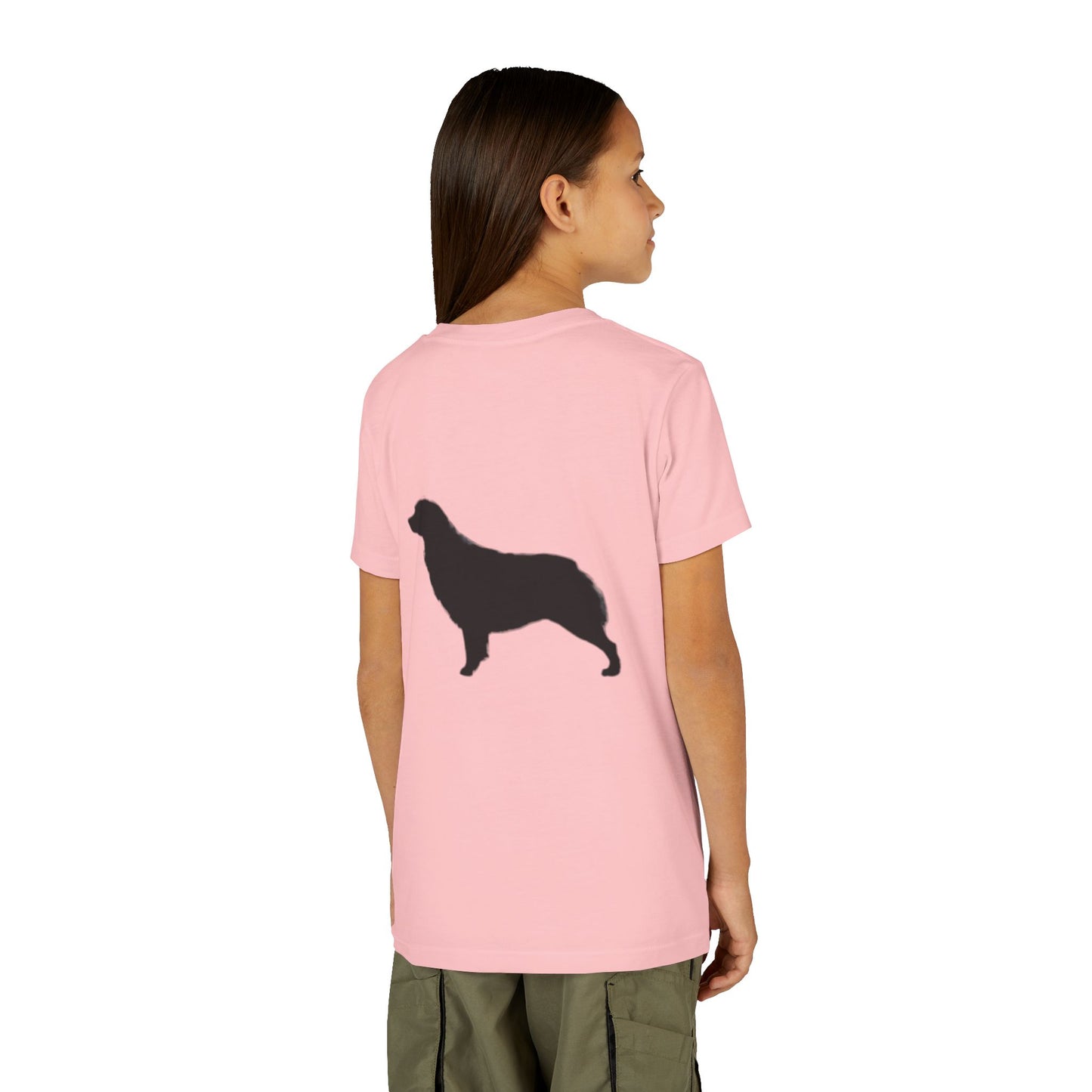 Aussie Silhouette Youth Unisex Short Sleeve Crewneck Tee