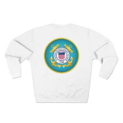 US Coast Guard Unisex Crewneck Sweatshirt