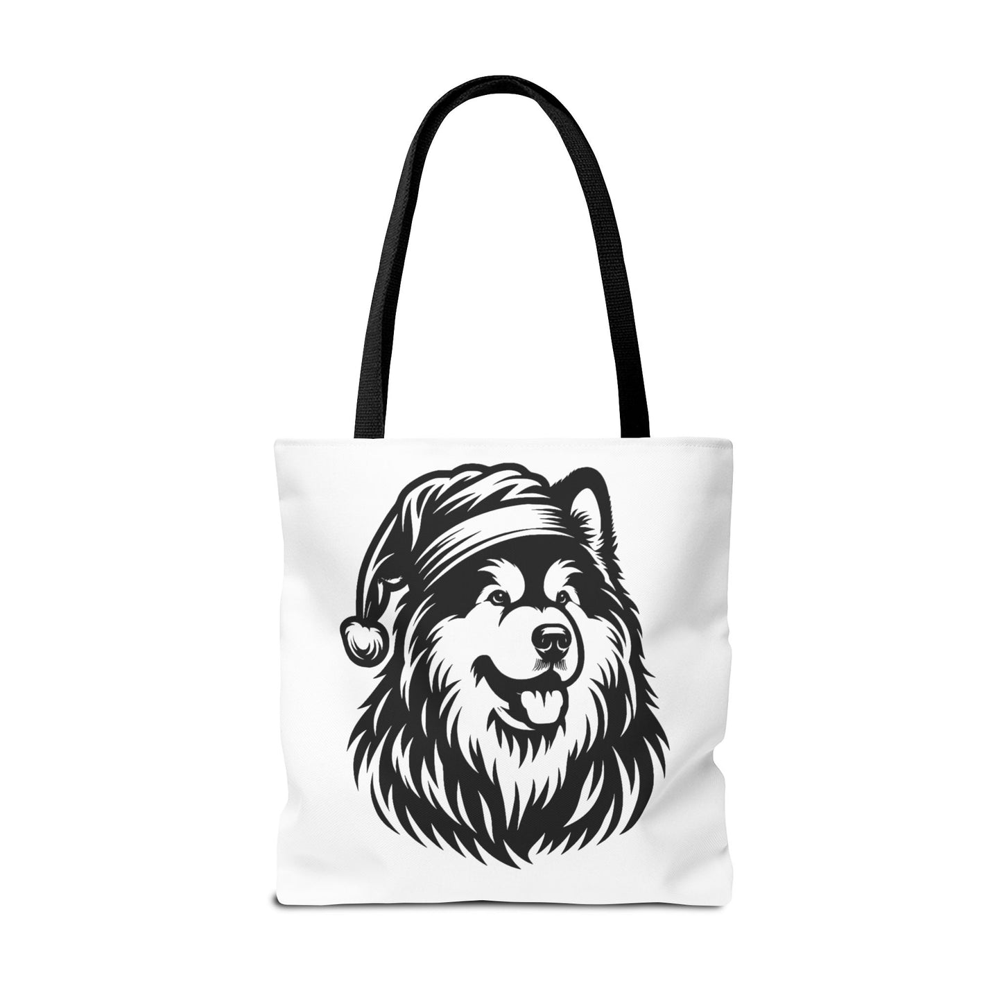 Santa Paws Malamute Tote Bag