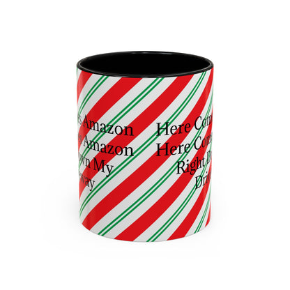 Here Comes Amazon 2-Tone Coffee Mug
