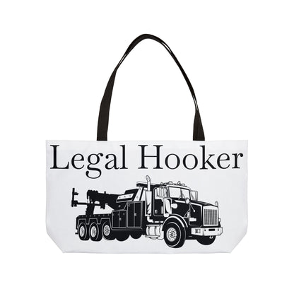Legal H**ker Heavy Tow Truck Weekender Tote Bag