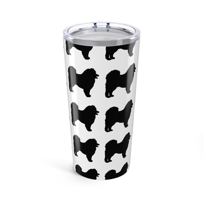 Samoyed Silhouette Tumbler