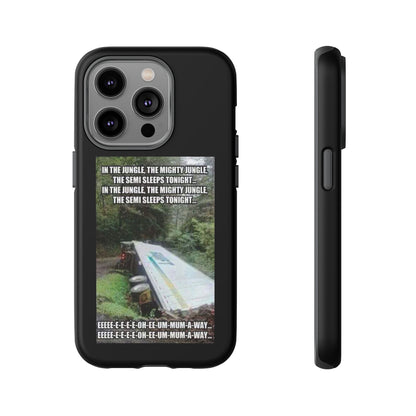 Semi Sleeps iPhone Case