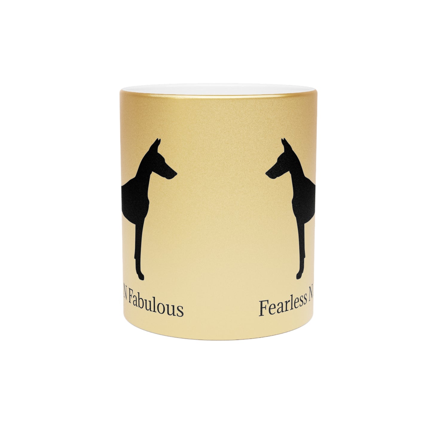 Fearless N Fabulous Metallic Coffee Mug