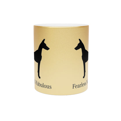 Fearless N Fabulous Metallic Coffee Mug