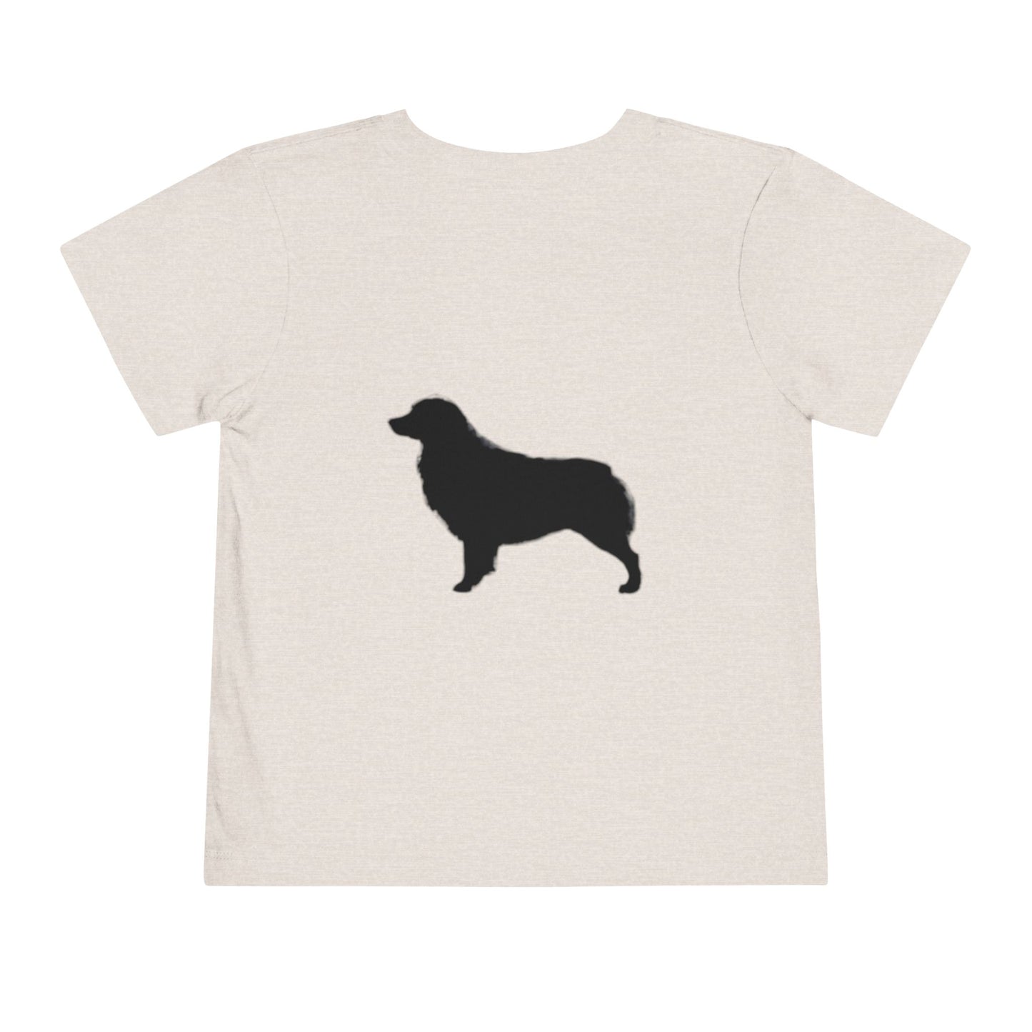 Aussie Silhouette Toddler Unisex Short Sleeve Crewneck Tee