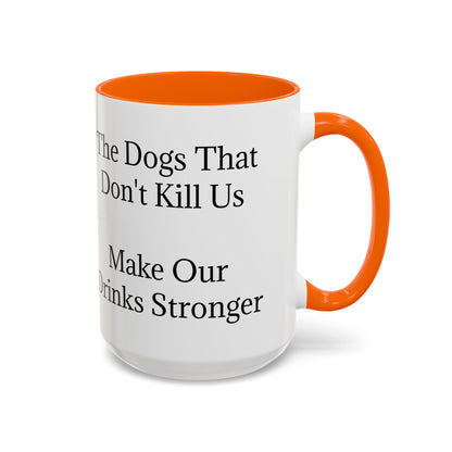 Drinks Stronger 2-Tone Coffee Mug