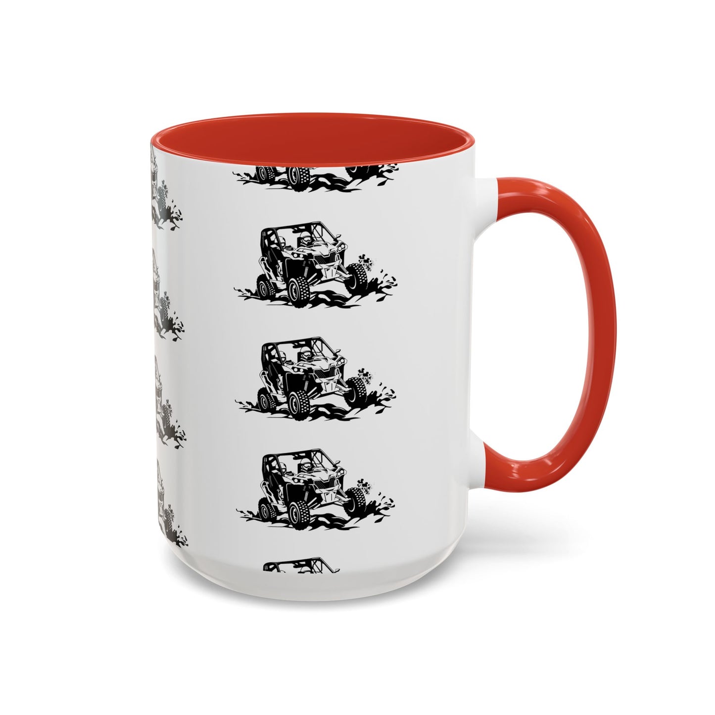 Slingin' Mud Side By Side 2-Tone Coffee Mug