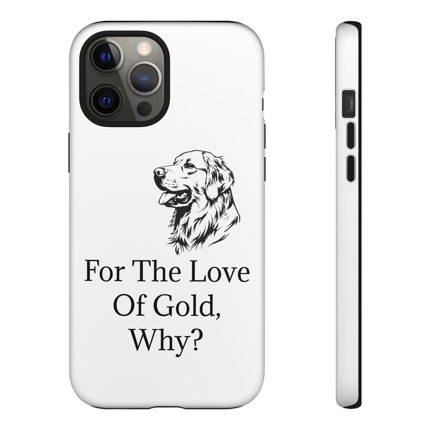 For The Love Of Gold iPhone Case