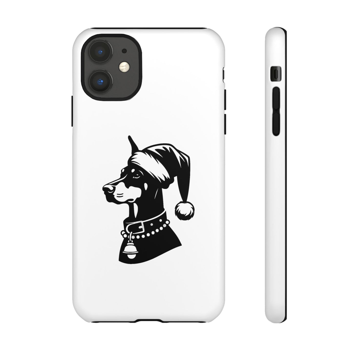 Santa Paws Doberman iPhone Case