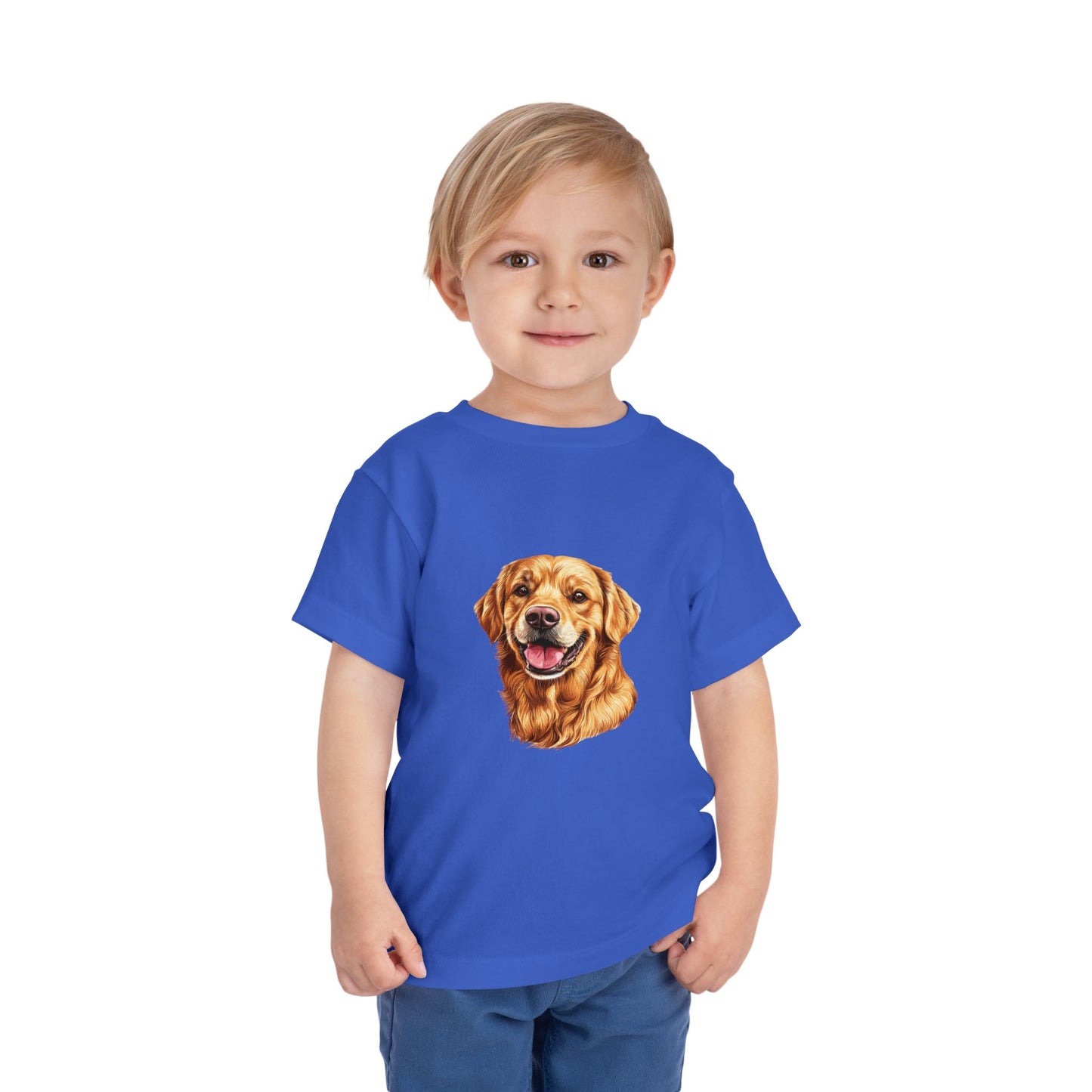 Golden Head Toddler Unisex Short Sleeve Crewneck Tee