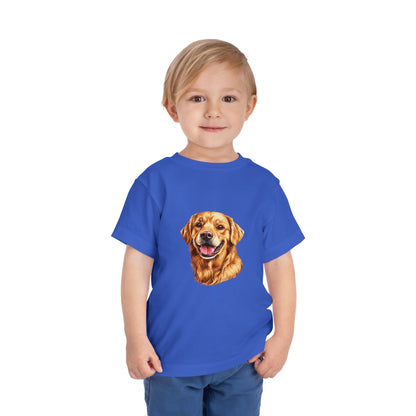 Golden Head Toddler Unisex Short Sleeve Crewneck Tee