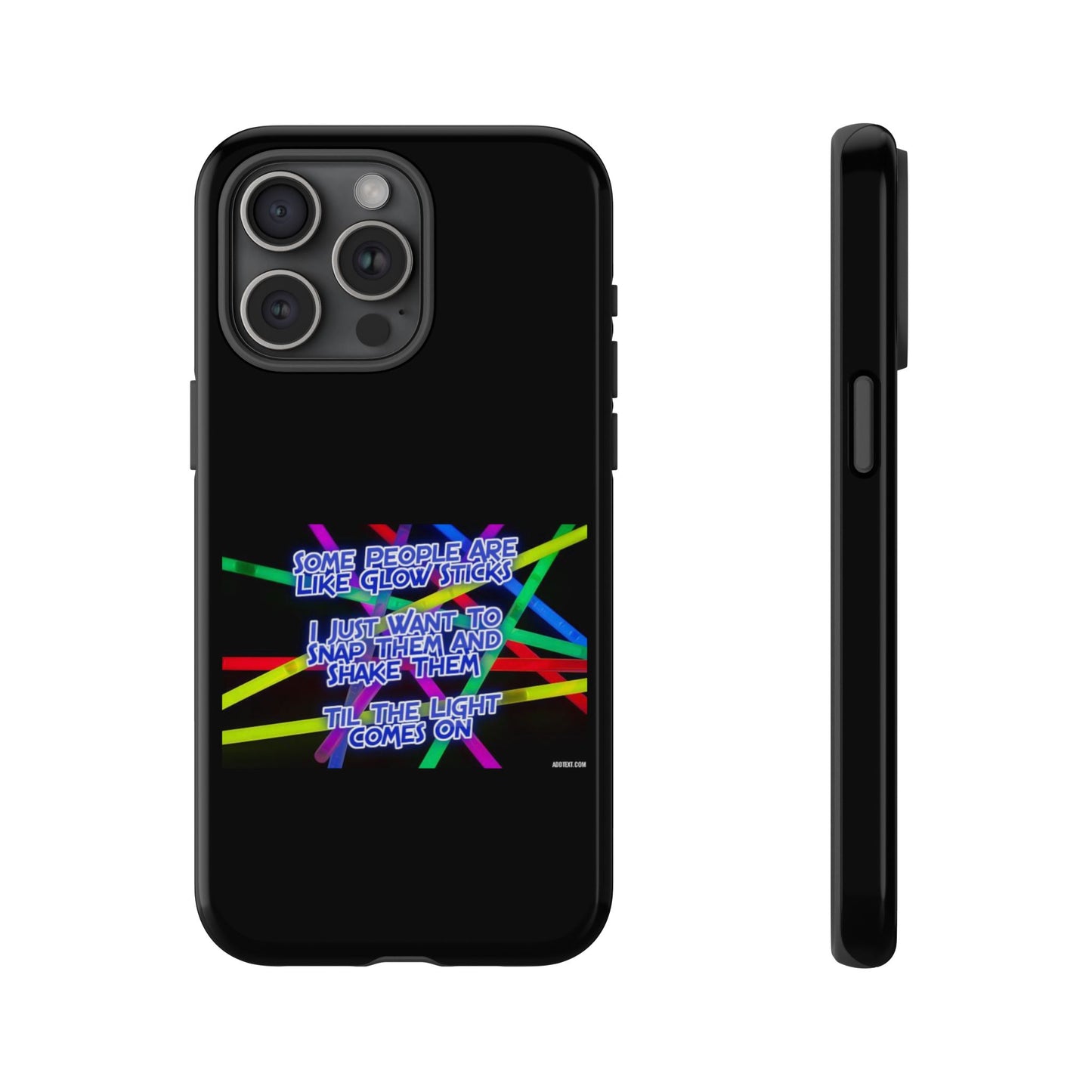 Glow Sticks iPhone Case