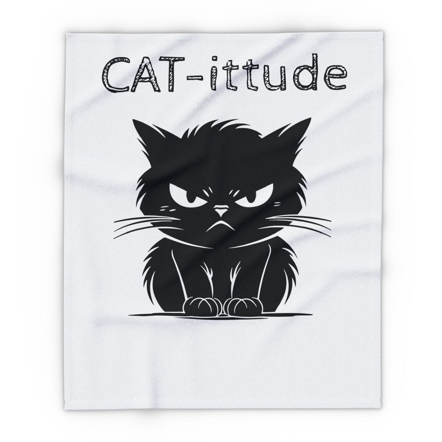 CAT-ittude Arctic Fleece Blanket