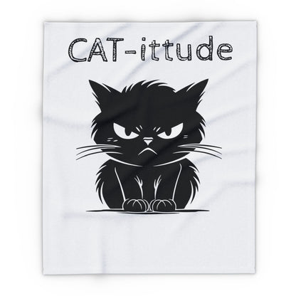 CAT-ittude Arctic Fleece Blanket