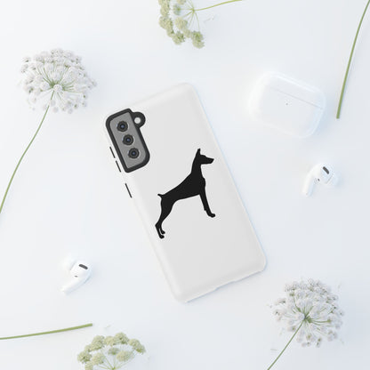 Doberman Silhouette Samsung Case