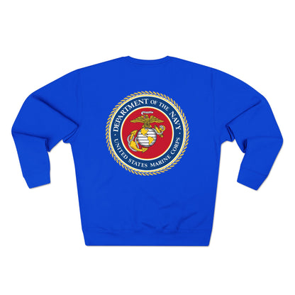 US Marine Corps Unisex Crewneck Sweatshirt