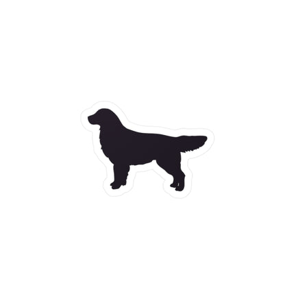 Golden Silhouette Vinyl Decal