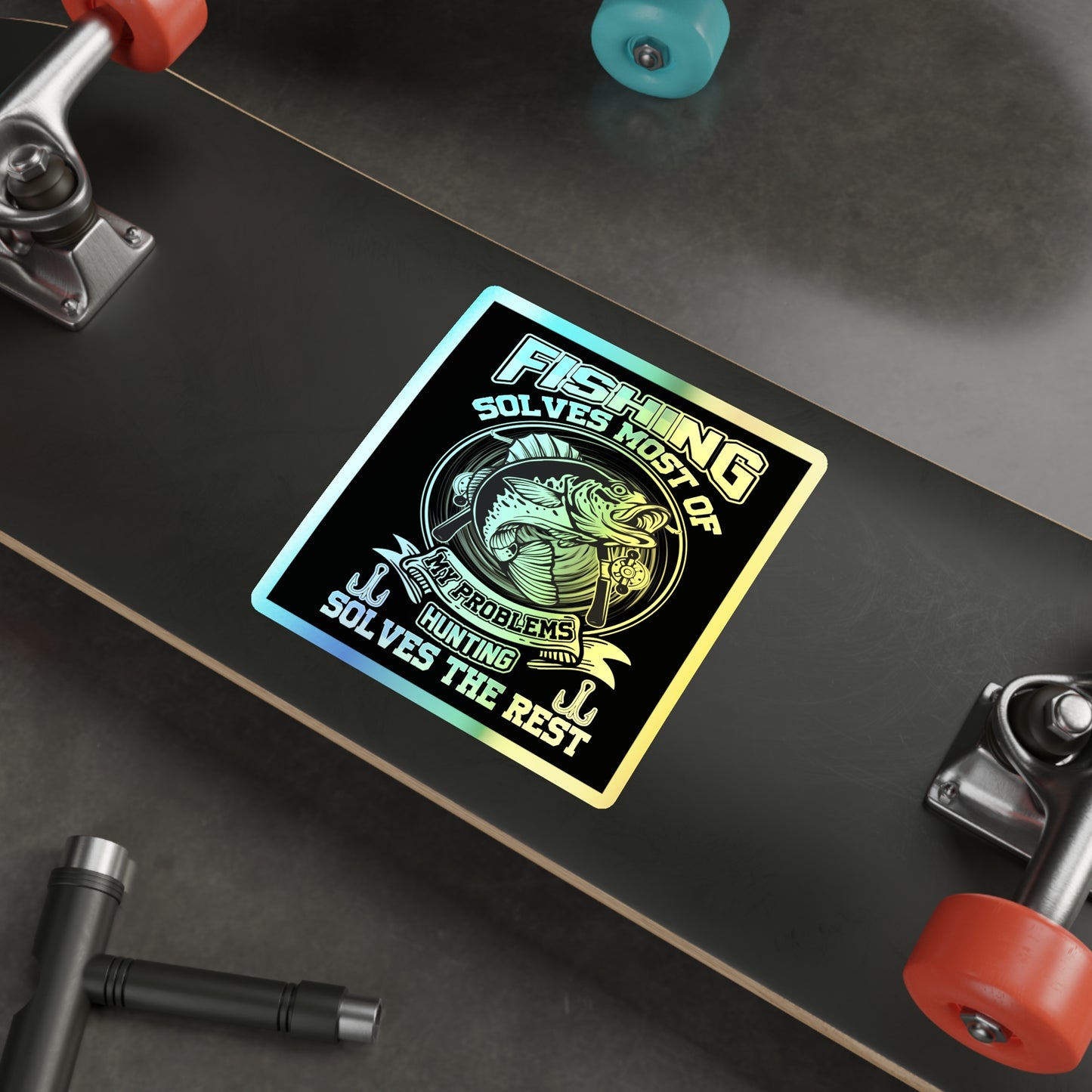 Problem Solving Holographic Sticker