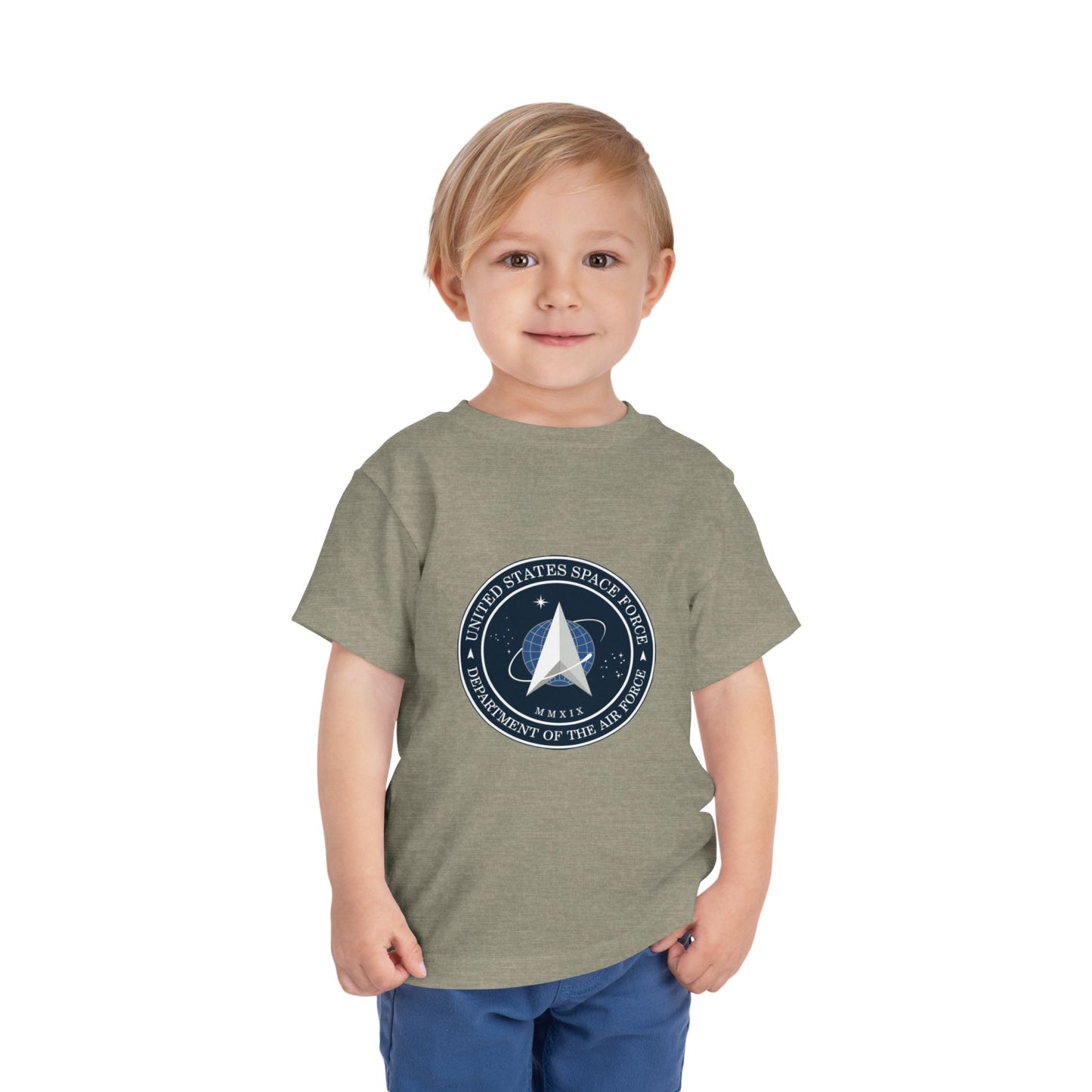 US Space Force Toddler Unisex Short Sleeve Crewneck Tee