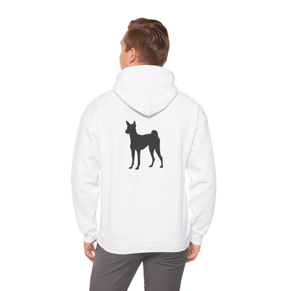 Basenji Silhouette Unisex Hoodie