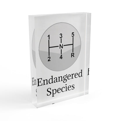 Endangered Species Acrylic Photo Block