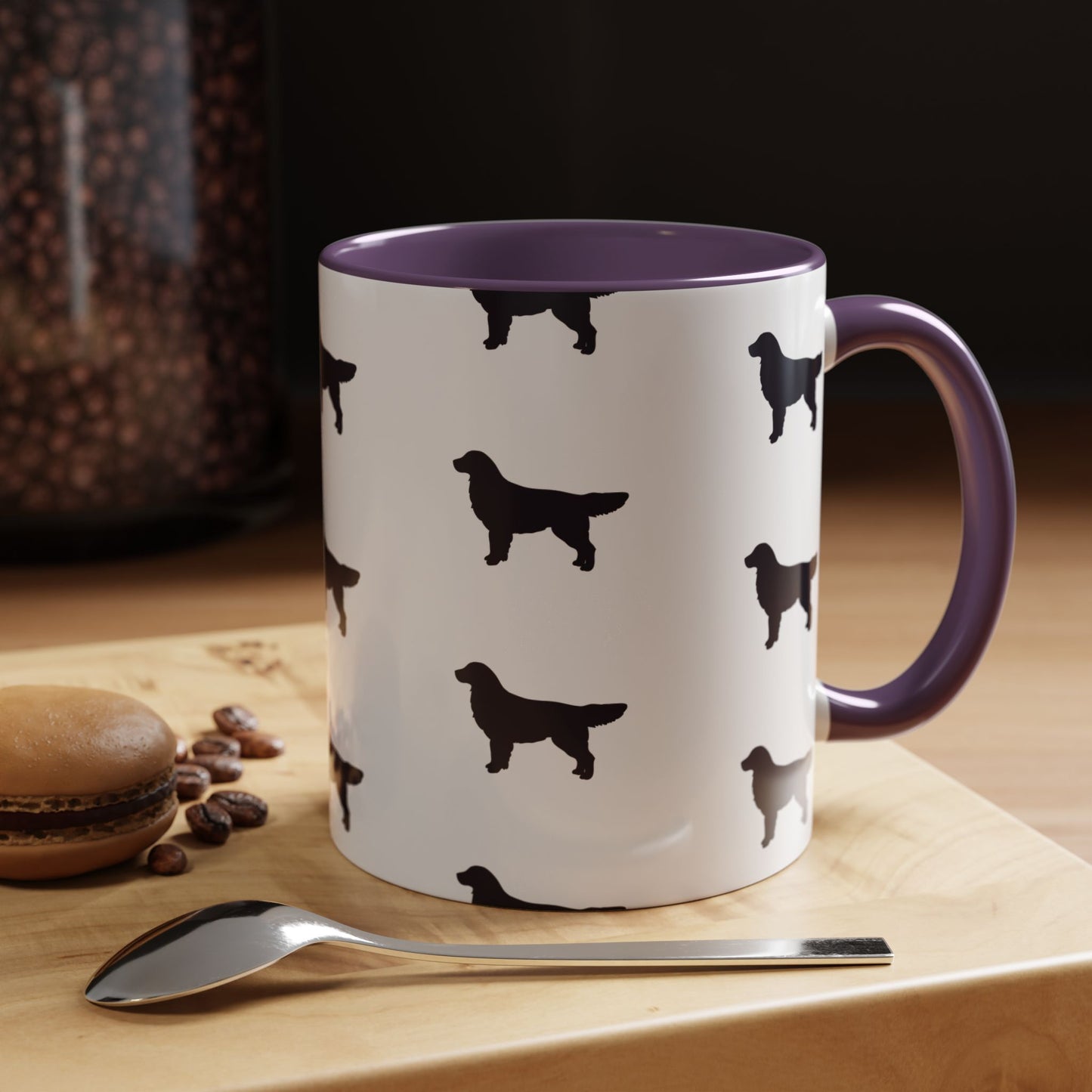 Golden Silhouette 2-Tone Coffee Mug