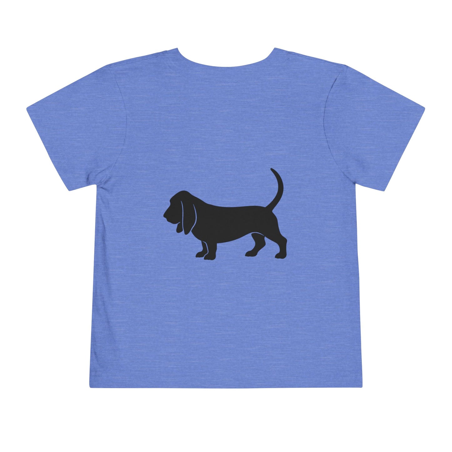 Basset Hound Toddler Unisex Short Sleeve Crewneck Tee
