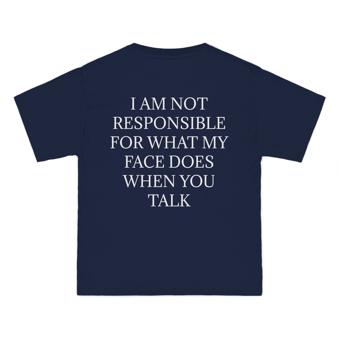 When You Talk Men's Short-Sleeve Crewneck Tee