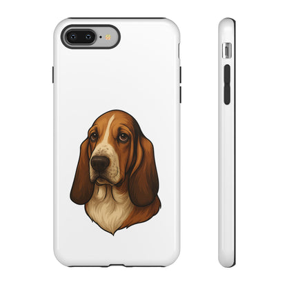 Basset Hound Head iPhone Case