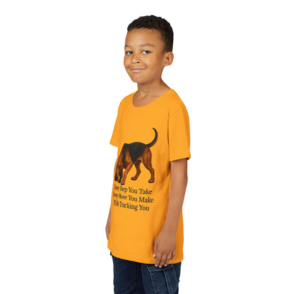 Tracking You Youth Unisex Short Sleeve Crewneck Tee