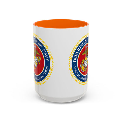 US Marine Corps 2-Tone Coffee Mug