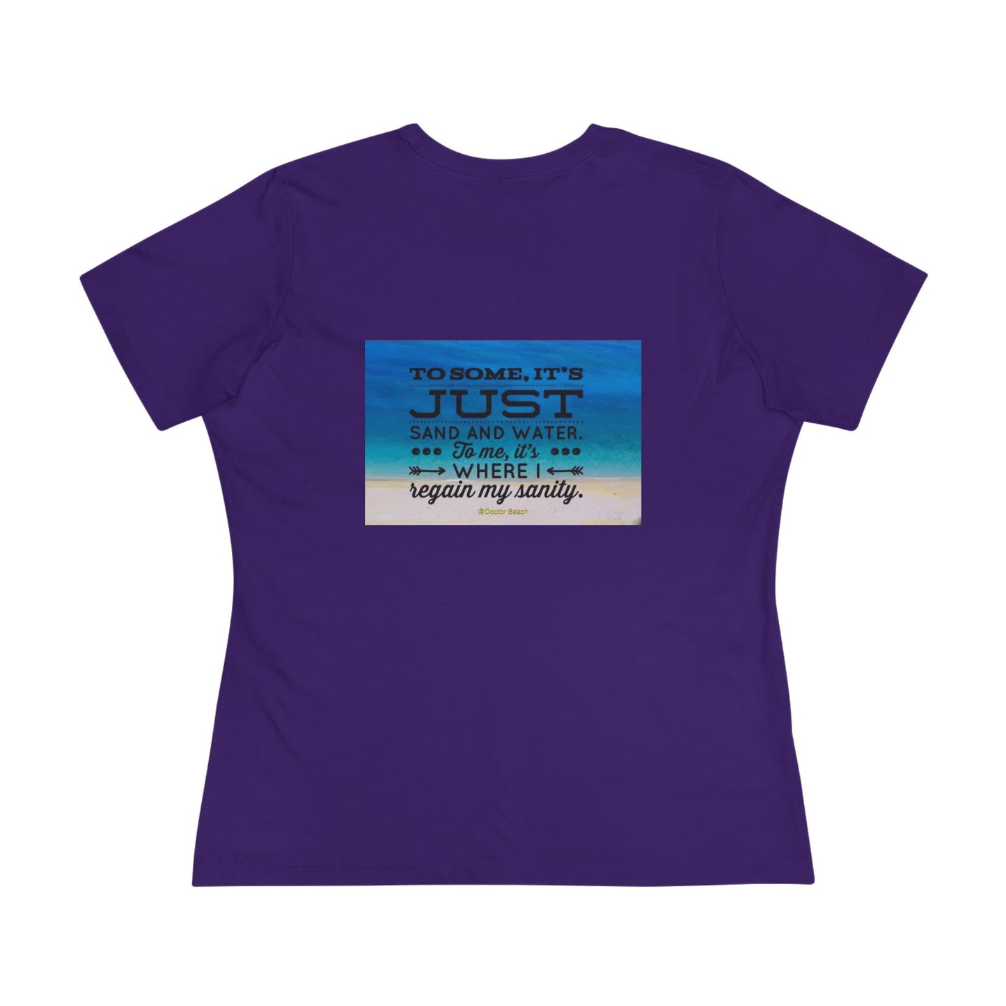Dr. Beach Women's Short Sleeve Crewneck Tee