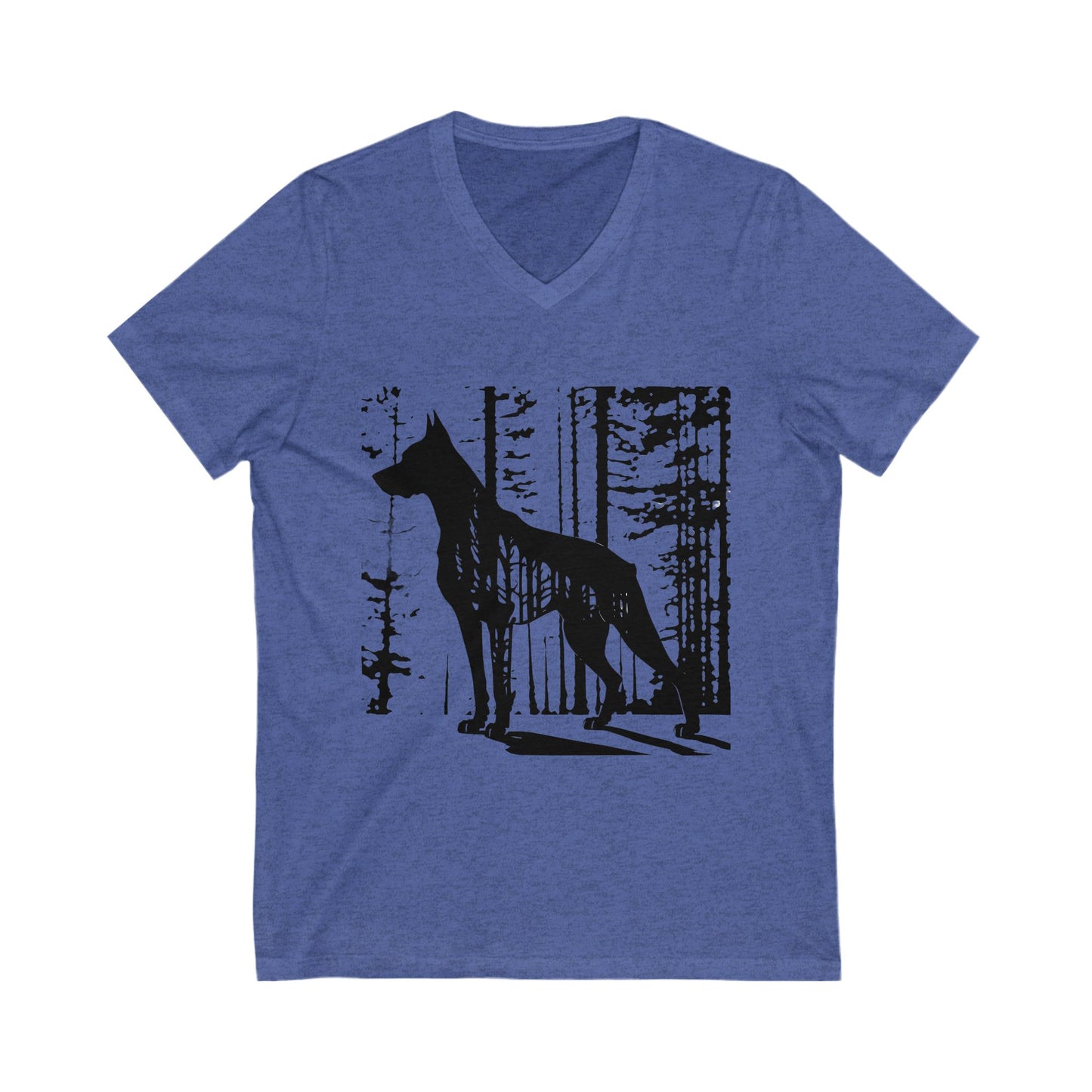 Guardian Of The Forest Unisex Short Sleeve V-Neck Tee