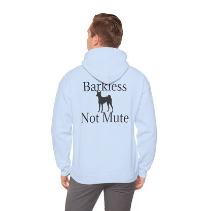 Barkless Not Mute Unisex Hoodie