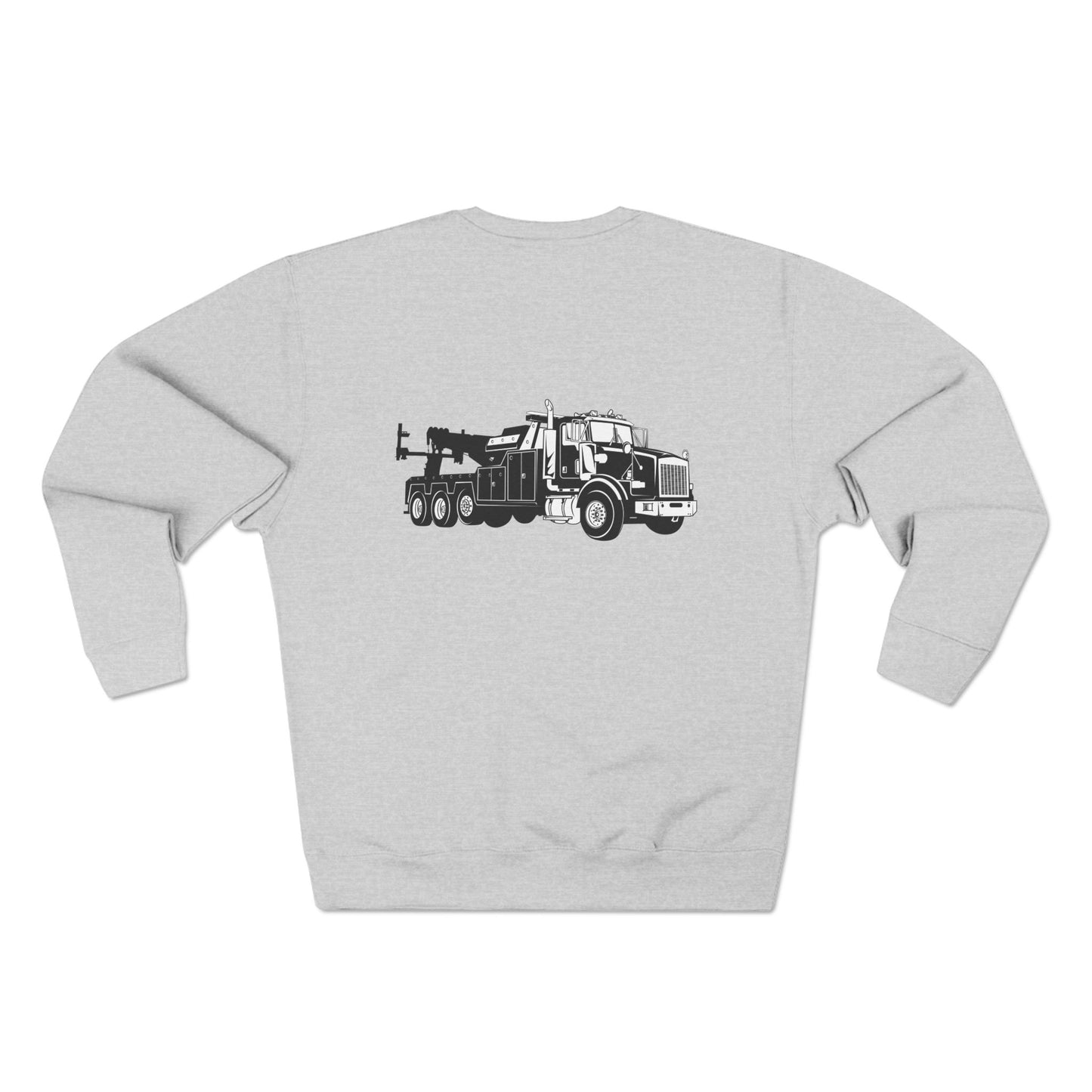 Heavy Tow Truck Unisex Crewneck Sweatshirt