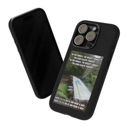 Semi Sleeps iPhone Case