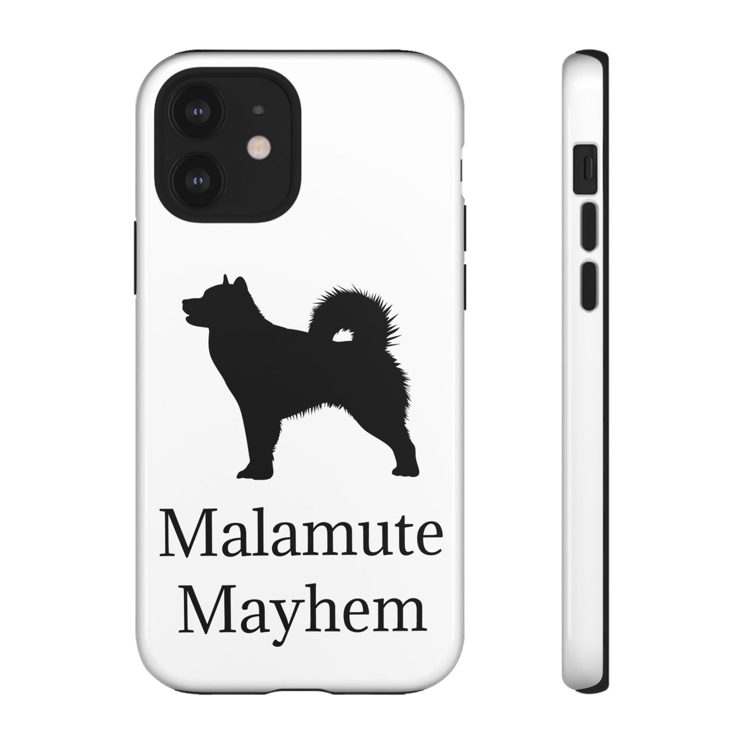 Malamute Mayhem iPhone Case
