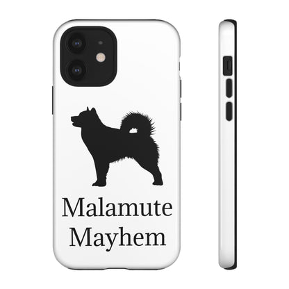 Malamute Mayhem iPhone Case