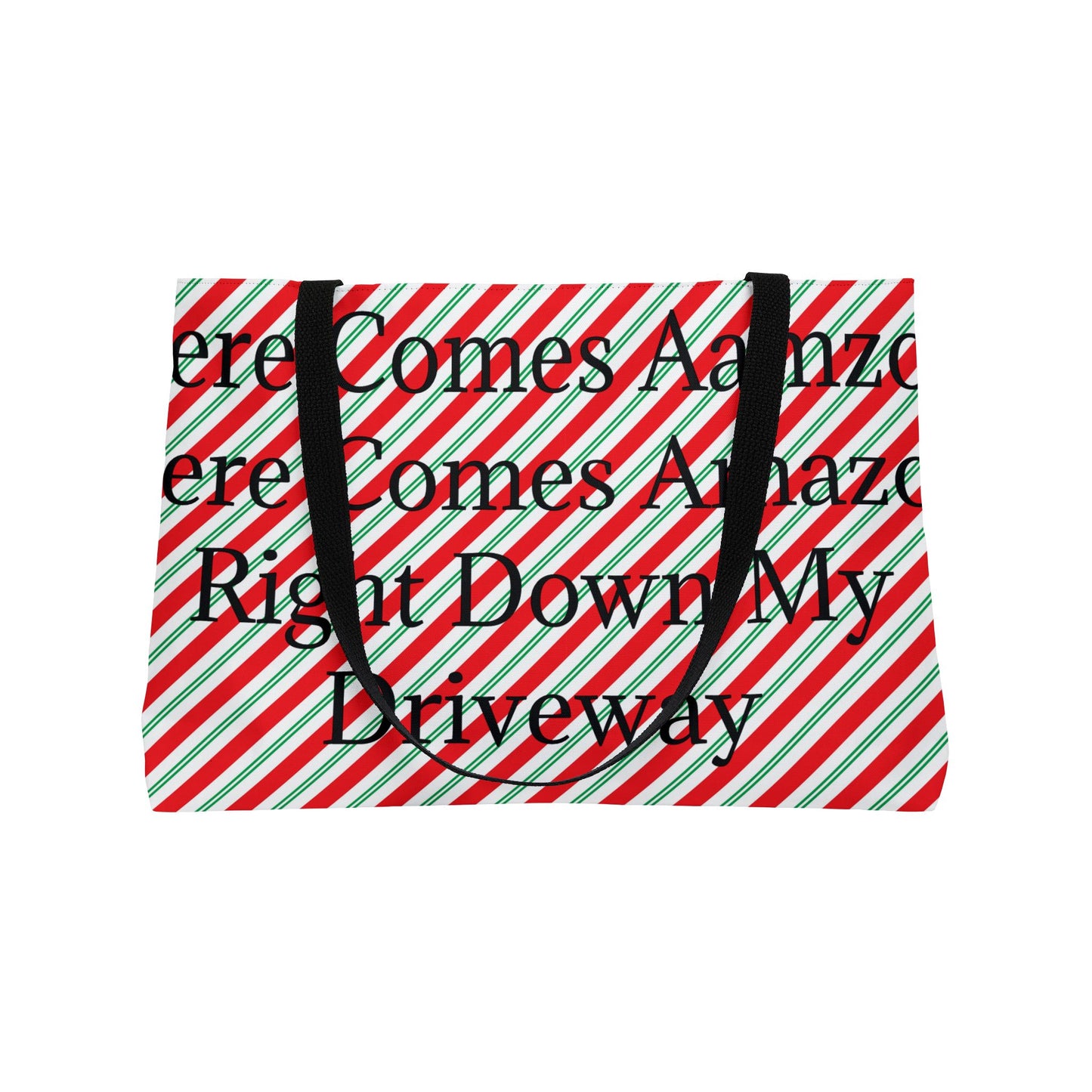 Here Comes Amazon Weekender Tote Bag