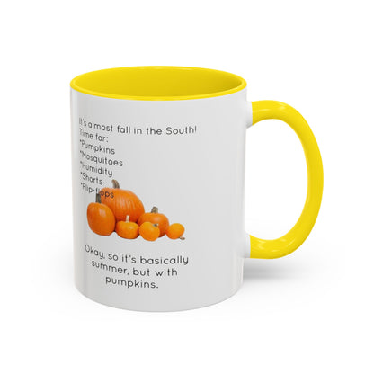 Fall In The South 2-Tone Coffee Mug