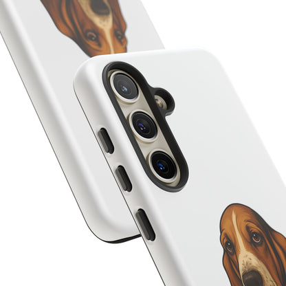 Basset Hound Head Samsung Case