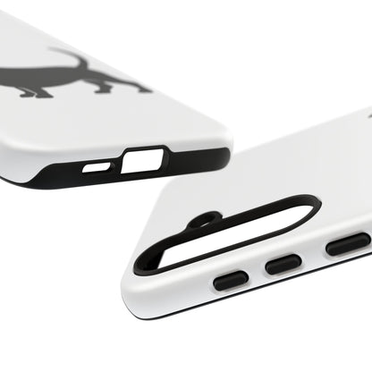 Basset Hound Silhouette Samsung Case