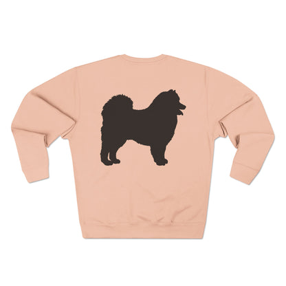 Samoyed Silhouette Unisex Crewneck Sweatshirt