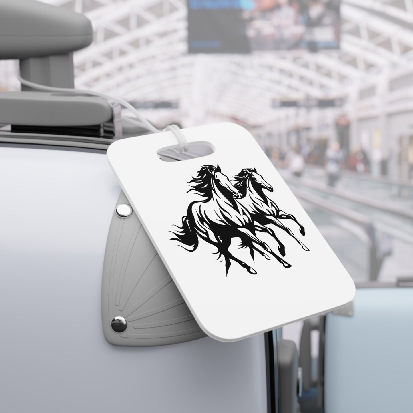 Horsin' Around Luggage Tag