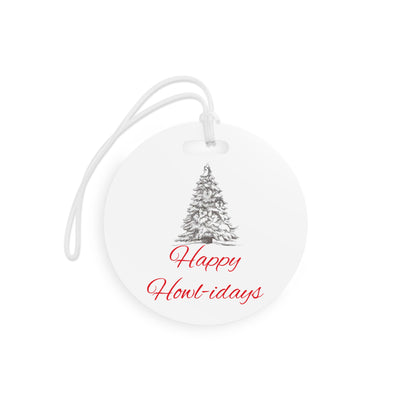 Happy Howl-idays Luggage Tag